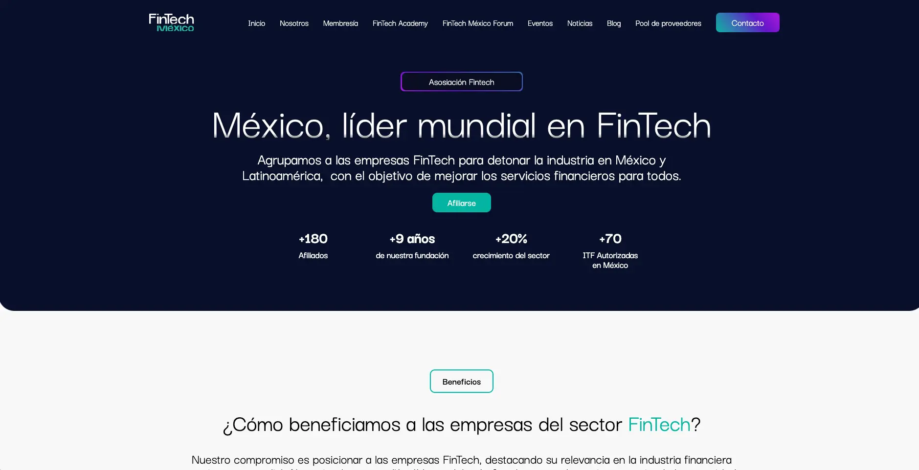 An image of the FinTech México project.